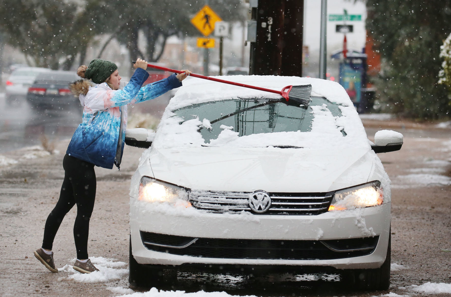 Snow in Tucson